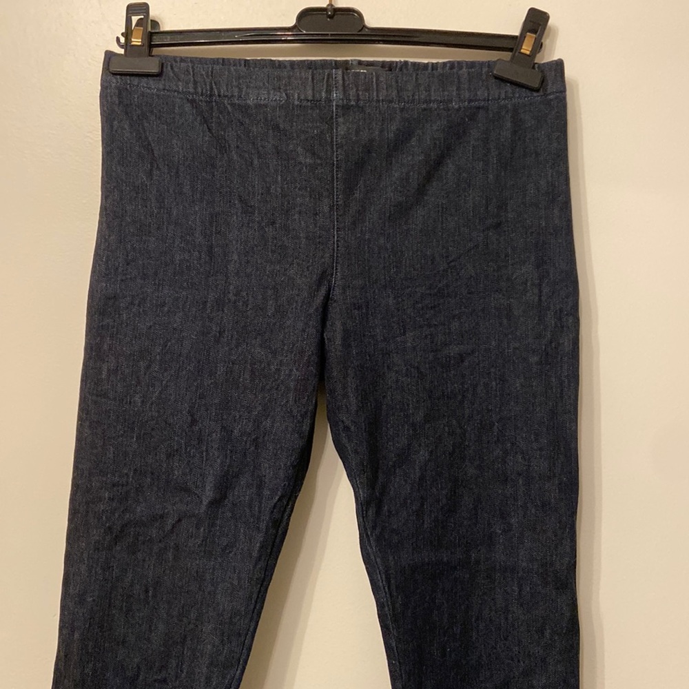 Joes brand denim jeggings size medium with ankle zippers